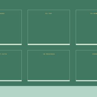 Organised desktop wallpaper