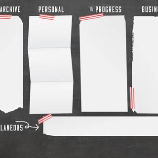 Organised desktop wallpaper