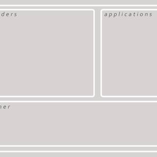 Organised desktop wallpaper