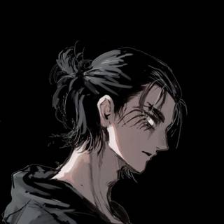 Eren sad wallpaper