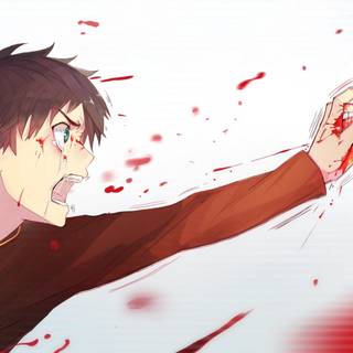 Eren sad wallpaper