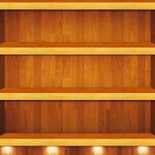 Android shelf wallpaper