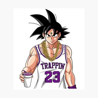 Trap Goku wallpaper