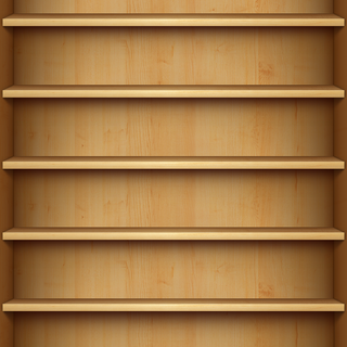 Android shelf wallpaper