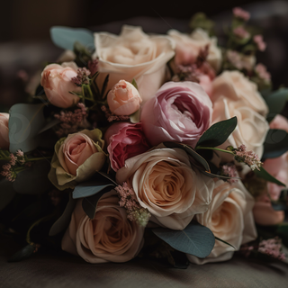 Beige wedding wallpaper