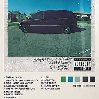 Kendrick Lamar album cover wallpaper