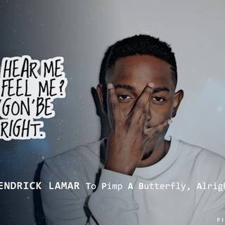 Kendrick Lamar album cover wallpaper