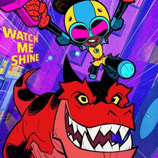 Moon Girl and Devil Dinosaur wallpaper