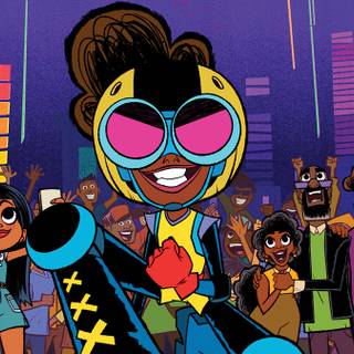 Moon Girl and Devil Dinosaur wallpaper