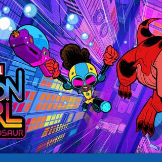 Moon Girl and Devil Dinosaur wallpaper