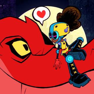 Moon Girl and Devil Dinosaur wallpaper