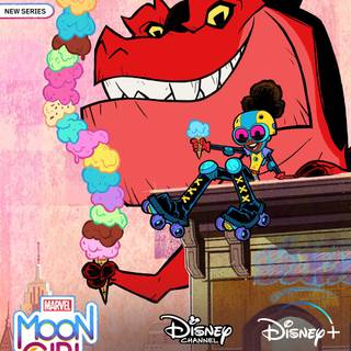 Moon Girl and Devil Dinosaur wallpaper