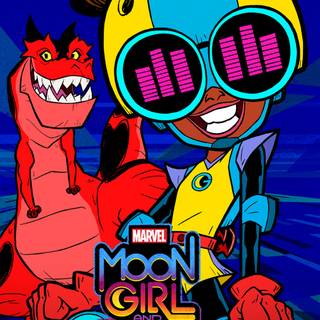 Moon Girl and Devil Dinosaur wallpaper