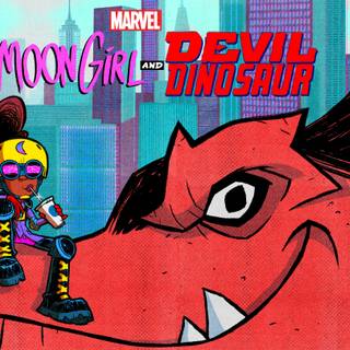 Moon Girl and Devil Dinosaur wallpaper
