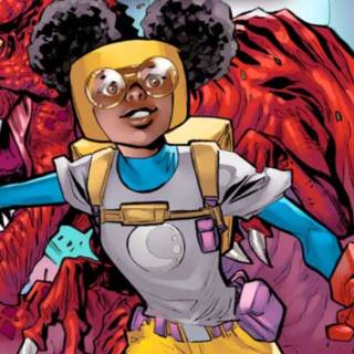 Moon Girl and Devil Dinosaur wallpaper