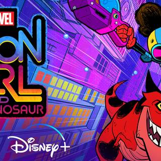 Moon Girl and Devil Dinosaur wallpaper