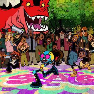 Moon Girl and Devil Dinosaur wallpaper