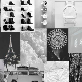 Grey aesthetic laptop wallpaper