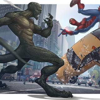 Spider-Man No Way Home The Lizard wallpaper