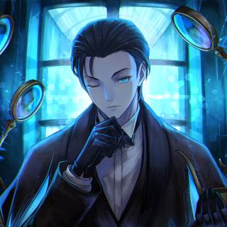 Sherlock Holmes anime wallpaper