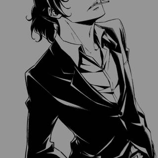 Sherlock Holmes anime wallpaper