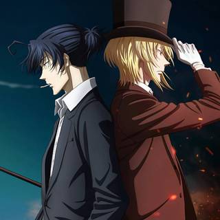 Sherlock Holmes anime wallpaper