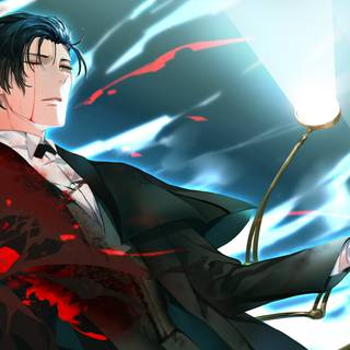 Sherlock Holmes anime wallpaper