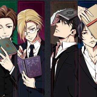 Sherlock Holmes anime wallpaper