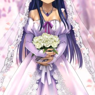 Anime bride wallpaper