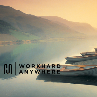 Work hard anywhere wallpaper
