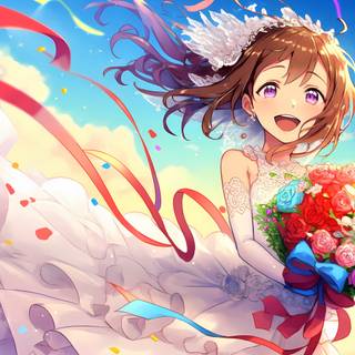 Anime bride wallpaper