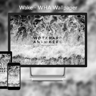 Work hard anywhere wallpaper