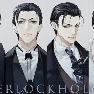 Sherlock Holmes anime wallpaper