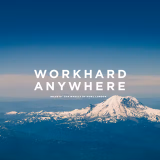 Work hard anywhere wallpaper