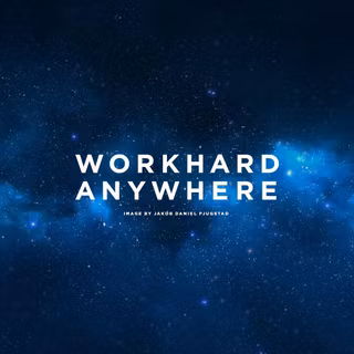 Work hard anywhere wallpaper