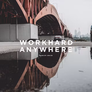 Work hard anywhere wallpaper