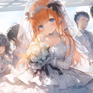 Anime bride wallpaper