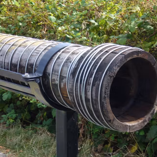 Water pipe wallpaper