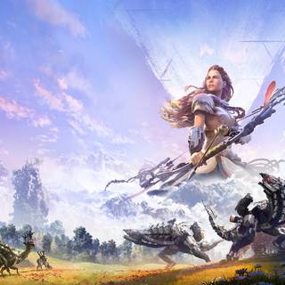 Horizon Zero Down 4k wallpaper