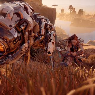 Horizon Zero Down 4k wallpaper
