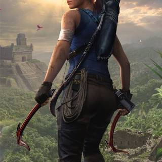 Tomb Raider 4k phone wallpaper