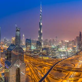 Dubai city 4k wallpaper