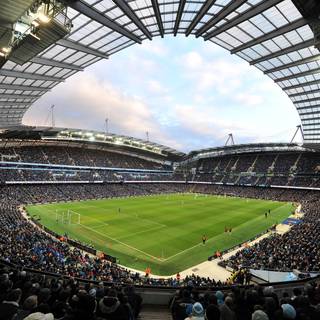 Etihad Stadium 4k wallpaper