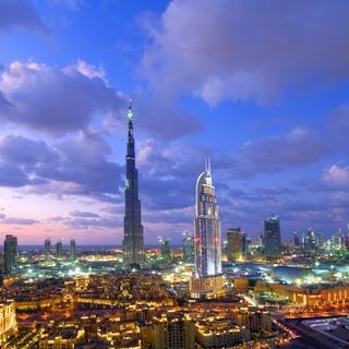 Dubai city 4k wallpaper