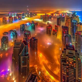 Dubai city 4k wallpaper