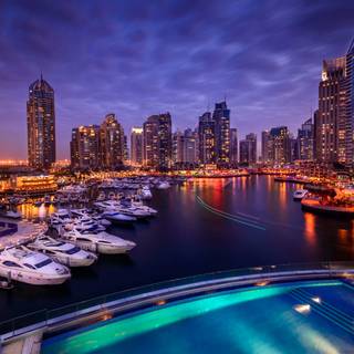 Dubai city 4k wallpaper