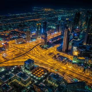 Dubai city 4k wallpaper