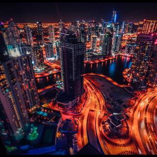 Dubai city 4k wallpaper