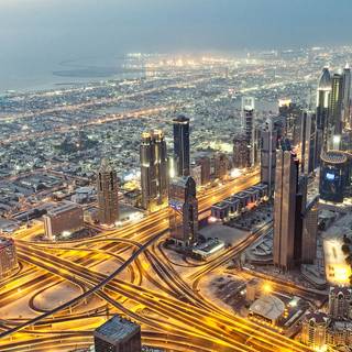 Dubai city 4k wallpaper