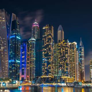 Dubai city 4k wallpaper